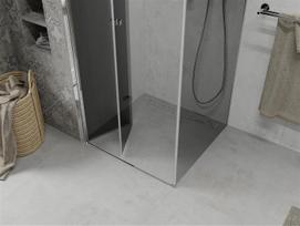 duso kabinos 70x70 - Dušo kabina Mexen Lima grey 70x70,80,90,100,110,120 cm - 4 nuotrauka