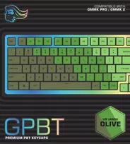 keycaps - Glorious GPBT Keycaps Rain Forest (US) - 2 nuotrauka