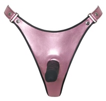 stringai moterims - Bad Kitty bk Thong+Dildo L/XL kelnaitės, stringai - 2 nuotrauka
