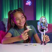frankie stein monster high - Mattel Monster High lėlė Frankie Stein JHK31, 28 cm, juoda (Black) - 2 nuotrauka