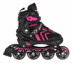 sportrike - Riedučiai SporTrike Skates 4in1, rožiniai / rožinė (Pink), 34-38 - 15 nuotrauka