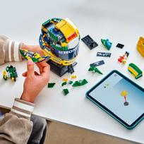 lego konstruktoriai - LEGO Editions Ayrton Senna šalmas 43024 - 4 nuotrauka