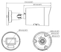 hikvision ip kamera ds - Stebėjimo kamera Hikvision DS-2CD2043G2-LI - 3 nuotrauka