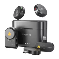 prisegami mikrofonai - Maono WM650 A3 belaidis mikrofonas - 5 nuotrauka