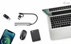 usb 2.4 a - I-TEC USB-A/USB-C 4 prievadų HUB/1X USB-C 3.1+3X USB 2.0 - 6 nuotrauka