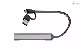 usb 2.4 a - I-TEC USB-A/USB-C 4 prievadų HUB/1X USB-C 3.1+3X USB 2.0 - 7 nuotrauka