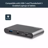 displayport kabelis 4k - StarTech USB-C MULTIPORT ADAPTER 2XDP/. - 2 nuotrauka