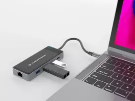 3 in 1 usb c - Conceptronic DONN14G USB-C stotis / replikatorius - 5 nuotrauka