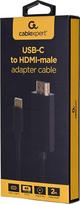 usb c hdmi cable - GEMBIRD A-CM-HDMIM-02 - 2 nuotrauka