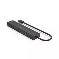 hdmi 2.1 usb c - HAMA USB-C Hub Multiport 6 Ports - 4 nuotrauka