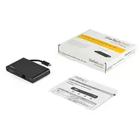 senukai vga hdmi - „StarTech“ mobilioji prijungimo stotis USB-C (DKT30CHVCM) - 3 nuotrauka