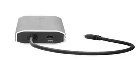 isorine vaizdo - OWC Adapteris Thunderbolt 3 > Dual HDMI 4K Sidabrinis/Juodas (Silver/Black) - 2 nuotrauka