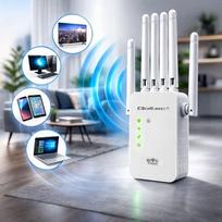 antena marsrutizatoriaus - Qoltec Wi-Fi Signal Booster AX300, 6 antenų (6 antennas) - 3 nuotrauka