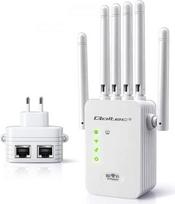 antena marsrutizatoriaus - Qoltec Wi-Fi Signal Booster AX300, 6 antenų (6 antennas) - 5 nuotrauka