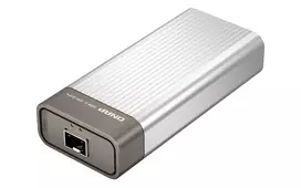 usb type c adapteris - QNAP QNA-UC10G1SF USB 4 Type-C to 1 x 10GbE SFP+ adapteris Sidabrinis (Silver) - 3 nuotrauka