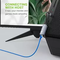 rj45 usb type c - Techly USB 3.1 Typ C auf RJ45 Adapteris - 4 nuotrauka