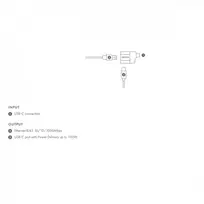 usb c to ethernet - „Dicota“ USB-C į Ethernet mini adapteris su PD (100 W) - 2 nuotrauka