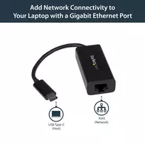 usb c to ethernet - StarTech USB-C TO GIGABIT ADAPTERIS/IN - 5 nuotrauka