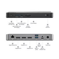 usb power delivery - ALOGIC  PRIME DX3 Universal Dock w. Triple 4K and with 100W PD - 5 nuotrauka