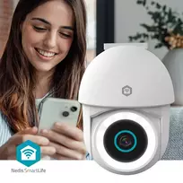 apsaugos kamera dome - Nedis WIFICO11CWT Wi-Fi Smart IP CameraOutdoor Waterproof Full HD 1080p - 3 nuotrauka