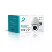 apsaugos kamera dome - Nedis WIFICO11CWT Wi-Fi Smart IP CameraOutdoor Waterproof Full HD 1080p - 4 nuotrauka