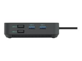 usb hdmi - I-TEC C31TRIPLE4KDOCKPDPRO USB-C HDMI Dual DP dokas su maitinimo tiekimu 100 W Juodas (Black) - 7 nuotrauka