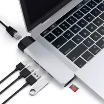 usb c ethernet - Stotis / replikatorius Satechi Pro Hub USB- C (ST- TCPHES) - 2 nuotrauka