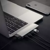 usb c ethernet - Stotis / replikatorius Satechi Pro Hub USB- C (ST- TCPHES) - 6 nuotrauka