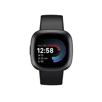 fitbit versa - Fitbit Versa 4 Black/Sapphire (Juodas) - 3 nuotrauka