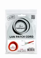 rj45 kabelis 3m - Gembird Cable UTP Patch CAT6 Red 3m - 4 nuotrauka