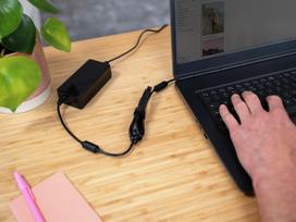 100 w ikroviklis - Trust AC Laptop Charger 90W - 5 nuotrauka