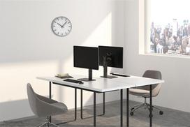 monitor stand - NEWSTAR FLAT SCREEN DESK MOUNT (STAND)  10-32" BLACK - 11 nuotrauka