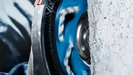 slifavimo diskas 125 mm - Deimantinis šlifavimo diskas apsauginėms dangoms Bosch 125 x 22.23 x 4.5 mm - 6 nuotrauka