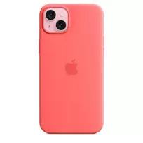 apple 15 with magsafe - Apple "Silicone Case with MagSafe iPhone 15 Plus (MT163ZM/ A)" Guava - 2 nuotrauka