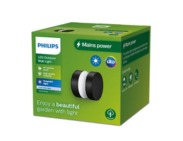 led 6w sviestuvai - Philips - LED sieninis lauko šviestuvas LAVEN LED/6W/230V 4000K IP44 - 2 nuotrauka