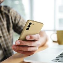 deklai samsung s24 ultra - METALINIS dėklas SAMSUNG S24 Ultra auksinės spalvos - 5 nuotrauka