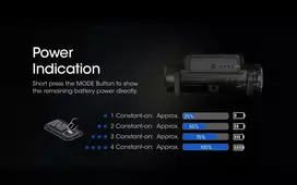 prozektoriai nitecore - Nitecore LA10 Juoda - 2 nuotrauka