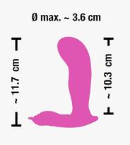 vibrator panties - Vibratorius G-Spot Panty Vibe - 4 nuotrauka