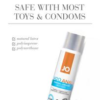 vandens pagrindo lubrikantas - Lubrikantas Jo H2O Anal (60 ml) - 2 nuotrauka