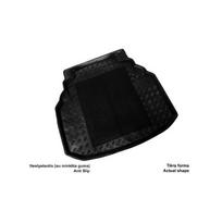kilimeliai mercedes c - Plastikinis bagažinės kilimėlis MERCEDES BENZ C klasė W204 Sedan (nesulankstomom sėdynėm) 2007-2014 - 6 nuotrauka