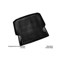 kilimeliai mercedes c - Plastikinis bagažinės kilimėlis MERCEDES BENZ C klasė W204 Sedan (sulankstomom sėdynėm) 2007-2014 - 6 nuotrauka