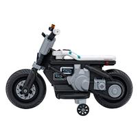 vaikiskas motociklas - Elektrinis motociklas Future 88, White - 16 nuotrauka