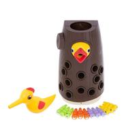 magnetinis zaidimas - MalPlay Magnetinis medinis žaidimas „Pagauk kirminą“ - 4 nuotrauka