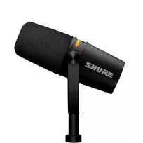 xlr -  Shure MV7 Podcast Kit MV7-K-BNDL, juoda - 5 nuotrauka