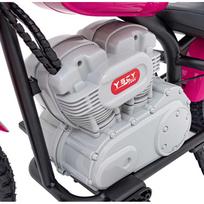 elektrinis motociklas - Elektrinis motociklas SPEED Power, Pink - 10 nuotrauka