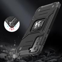 galaxy s22 ultra deklai - Wozinsky Ring Armor tvirtas hibridinis dėklas su magnetiniu laikikliu Samsung Galaxy S22 Ultra auksinis - 2 nuotrauka