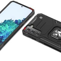 galaxy s22 ultra deklai - Wozinsky Ring Armor tvirtas hibridinis dėklas su magnetiniu laikikliu Samsung Galaxy S22 Ultra auksinis - 7 nuotrauka