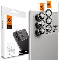 galaxy z fold - Spigen Optik Pro HD Glas.TR EZ Fit Kameros apsauginis stiklas Samsung Galaxy Z Fold 7 Juodas (Black) - 1 nuotrauka