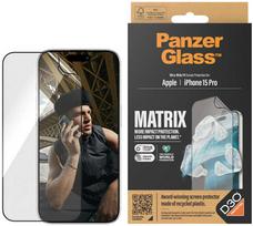 ekrano plevele 15 - PanzerGlass Matrix D3O iPhone 15 Pro - 1 nuotrauka