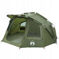 zvejybos palapine - vidaXL žvejybos palapinė, alyvuogių (Olive Green), penkiavietė, atspari vandeniui - 2 nuotrauka